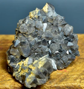 Rauchquarz xx Pseudomorphose Burkhardtsgrün Erzgebirge Klasse !!! - Bild 1 von 2