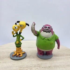 Disney Pixar Monsters University HTF! Figures Bundle TERRI & Terri Don Carlton - Picture 1 of 2