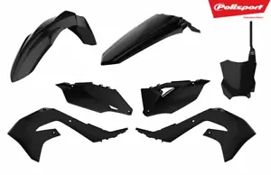Kit plástico Polisport Kawasaki KXF 450 KX 450F 2019 - 2021 TODO NEGRO - Imagen 1 de 1