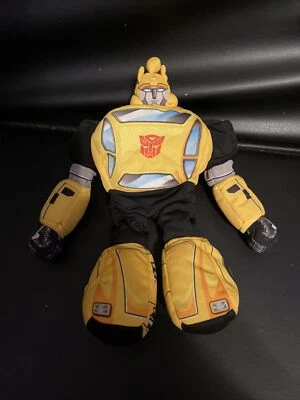 Transformers Slumblebee Transforming Optimus Prime 2006 Plush Hasbro 10.5" - Image 1 of 4