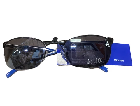 MLB Los Angeles Dodgers Metal Style Sunglass Cover