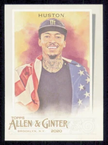 2020 Allen & Ginter Baseball #193 Nyjah Huston - Bild 1 von 2