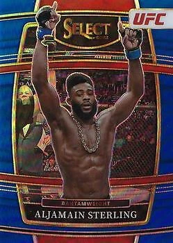 Aljamain Sterling 2022 Panini Select UFC - Blue Prizms #57 - - Image 1 of 2