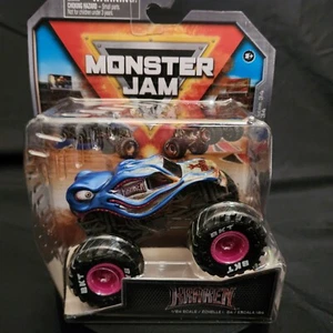 Monster Jam GRAVE DIGGER 25th Anniversary Series 34 Trucks Spin Master Chrome - Picture 1 of 4