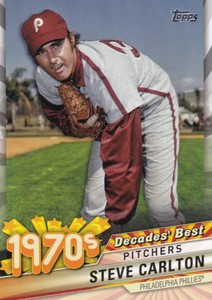 2020 Topps Series 1 Decade's Best #36 Steve Carlton Phillies
