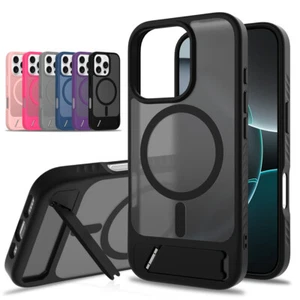 Funda protectora con soporte mate a prueba de golpes para iPhone 12 13 14 15 16e 16 Pro Max - Imagen 1 de 44