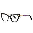 Women Cat Eye Glasses Frames Anti-Blue Light Tr90 Individuation Glasses I