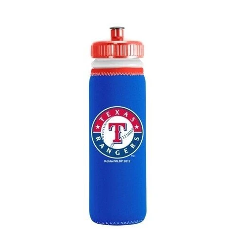 TEXAS RANGERS 22oz SQUEEZABLE PLASTIC WATER BOTTLE (CLOSEOUT) Cover