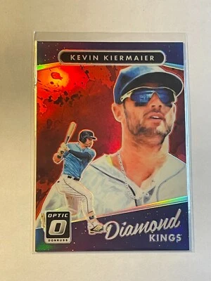 Kevin Kiermaier 2017 Panini Optic Diamond Kings Red Prizm #ed /99 #27 Rays - Image 1 of 2