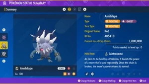 🌟6 IVs Shiny Battle Ready Annihilape | Pokemon Scarlet & Violet🌟 - Picture 1 of 5