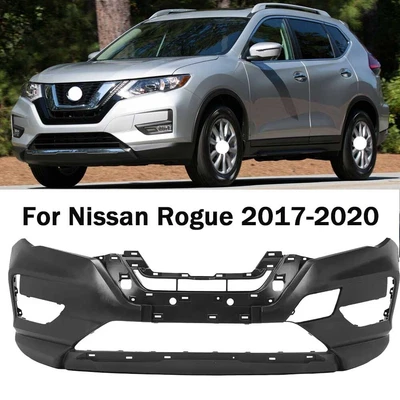 Front Bumper Cover For Nissan Rogue 2017-20 Primed Foto 1 de 4