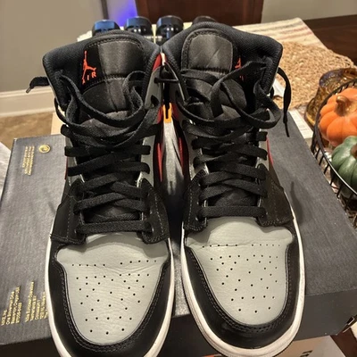 Air Jordan 1 Mid Pink Shadow 554724-059 Hombre Talla Foto 1 de 4