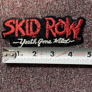 Skid Row Youth Gone Wild (Embroidered Iron on patch) Punk/Rock/Metal/Music/Art - Picture 1 of 2