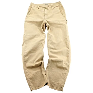 Carhartt WIP Women’s Pierce Work Pants Relaxed Fit Straight Beige Size 25 - Picture 1 of 7
