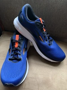 Zapatos para correr Brooks Trace 2 para hombre azules/negros/naranja, talla 10,5D - Imagen 1 de 15