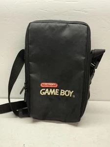 Offizielle Nintendo Original Gameboy Schwarz Vintage Tragetasche Tasche mit Gurt - Bild 1 von 8