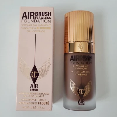 Charlotte Tilbury Airbrush Flawless Foundation 17 COOL for Dark Complexion - 1oz - Image 1 of 4