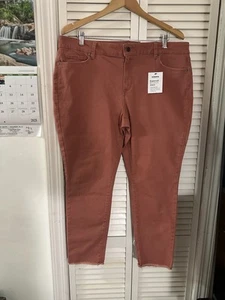 Sonoma Mauve Concept Skinny Super soft Stretch Jeans Womens Size 18 - Picture 1 of 10