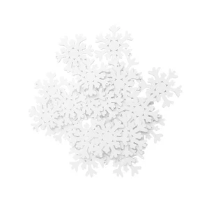  100 Pcs Hanging Snowflake Decorations Snowflakes Ornament Crafts - Picture 1 of 12