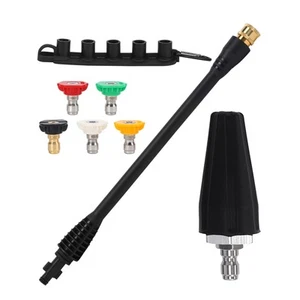Pressure Washer Accessories Kit – 16 Inch Power Washer Replacement Wand with ... - Picture 1 of 9