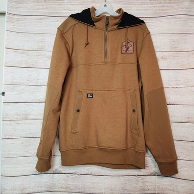 DRI DUCK Men's M Pullover Hooded Sweater Kangaroo Pocket Fleece Lined Helena 50 - Image 1 of 4