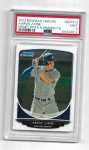 2013 BOWMAN CHROME DP PROSPECTS AARON JUDGE PSA 9 ROOKIE #BDPP19 1ST - Picture 1 of 1