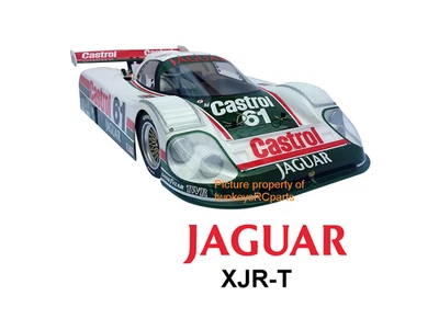 1:10 RC Clear Body Shell Jaguar XJR12 to fit Tamiya Croup C & F1 car 205mmx270mm - Image 1 of 4