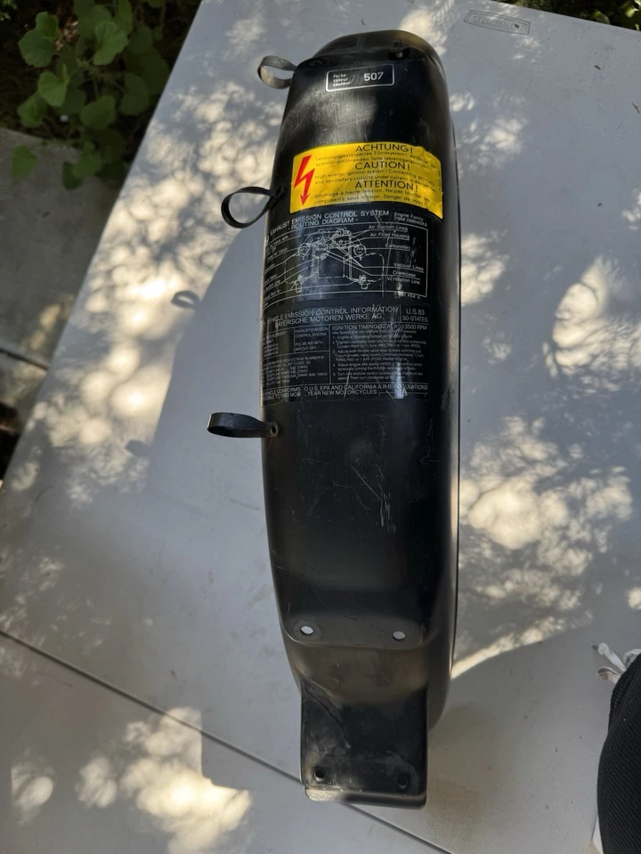 Guardabarros trasero Airhead BMW motocicleta 1981-1984 R100RS, R100RT, R80RT, R100CS Foto 1 de 4