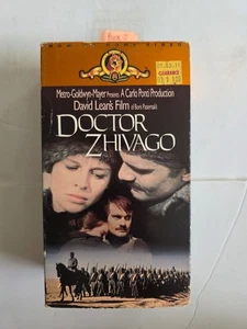 Doctor Zhivago (VHS, 1988 2-Tape Set) 1965 - Picture 1 of 9