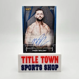 Finn Balor 2021 Topps WWE Undisputed #A-FB NXT Blue Auto /25 - Picture 1 of 2