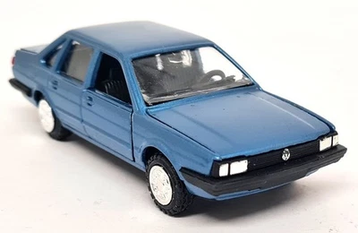 Conrad 1/43 Volkswagen Santana GL Metallic Blue Diecast Model Car - Image 1 of 4
