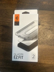 Spigen GlastR EZ FIT Screen Protector AGL03386 for iPhone Series - Picture 1 of 2