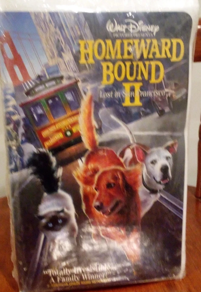 Homeward Bound 2 Sealed Vhs Foto 1 de 1