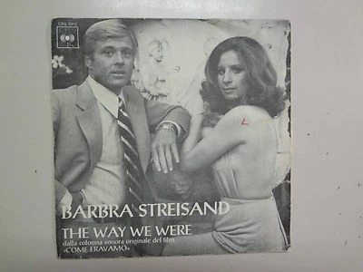 BARBRA STREISAND:Way We Were-What AreYou DoingThe Rest Of Your Life?-Italy7" PSL - Image 1 of 4