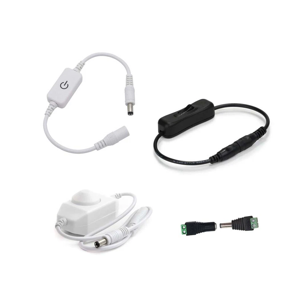 Inline Switch Touch LED Dimmer For SMD 5050 2835 5630 LED Strip Light 12V-24V 6A - Image 1 of 4