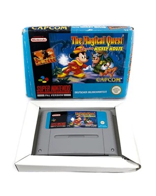 The Magical Quest Starring Mickey Mouse - Super Nintendo SNES - OVP + Modul - Bild 1 von 4