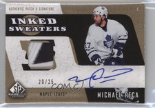 2006-07 SP Game Used Edition Inked Sweaters /25 Michael Peca #IS-PE Patch Auto