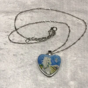 Collana Cuore Unicorno Credi nei tuoi sogni tutto è possibile - Foto 1 di 9