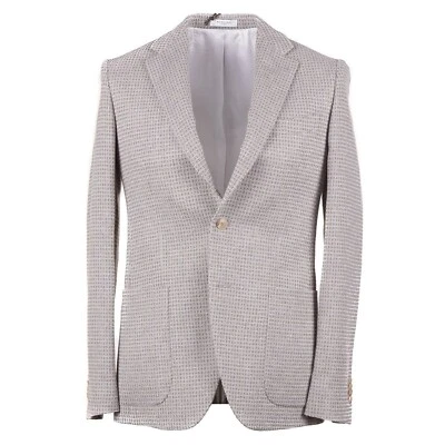 Abrigo Deportivo Boglioli 'Sforza' Tejido Estampado Lana y Algodón 38R (UE 48) NUEVO CON ETIQUETAS Foto 1 de 4