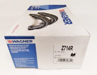 WAGNER Premium Rear Drum Brake Shoes Set for 1995 Dodge Dakota Z714R — 第 1/4 张图片