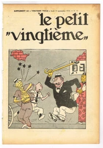 PETIT VINGTIèME/XXème 1934 n° 37 RARE N° - TINTIN EXTRêME ORIENT TBE* - Picture 1 of 2