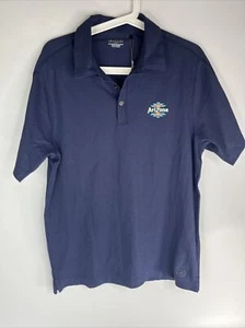 OGIO Polo Blue Golf Shirt Embroidered Logo Men’s Size Medium Amazon Beverage - Picture 1 of 8