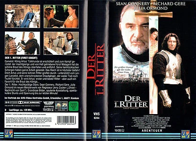 (VHS) Der 1. Ritter - Sean Connery, Richard Gere, Julia Ormond, Ben Cross (1995) - Bild 1 von 2