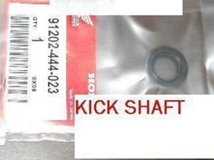 *1EA OEM HONDA SINGLE SEALS 70'S AND 50'S KICK SHAFT 91202-444-023 (008D) - Picture 1 of 1