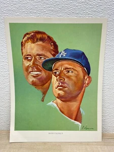 Ritratto di Ron Fairly Los Angeles Dodgers 1964 vintage - Foto 1 di 4