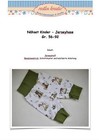 DIY Nähset Babyhose WALDTIERE Sweathose Gr. 56-92 mit Anleitung & Schnittmuster