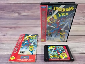 Spider-Man/X-Men: Arcade's Revenge (Sega Genesis) KOMPLETTES Spiel mit Hülle & Handbuch - Bild 1 von 13