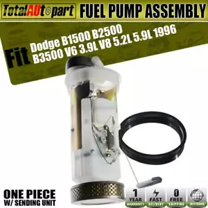 Fuel Pump Module Assembly for Dodge B1500 B2500 B3500 1996 V6 3.9L Base E7100M - Picture 1 of 10