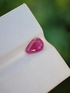 Cojín suelto natural de piedra rubí corte sin tratar sin calefacción facetado de Afganistán - Imagen 1 de 4