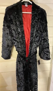 MOVIESAC ROBE NEW WITH TAGS**SUPER SOFT/NAVY BLUE/SIZE LARGE G101 - Picture 1 of 8